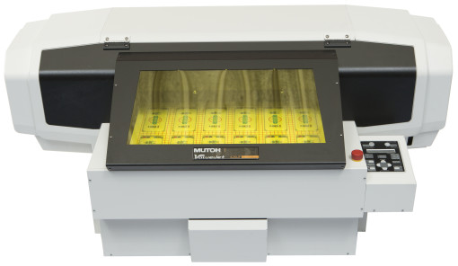 ValueJet 426UF è la  stampante UV Led piana da tavolo in formato A3+.