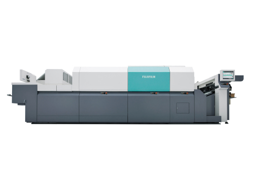 La stampante digitale inkjet formato B2 di nuova generazione con alimentazione a foglio singolo Jet Press 720S. 