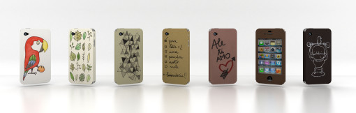 APPunto è una sketch cover per smartphone in carta ecologica Favini Crush.