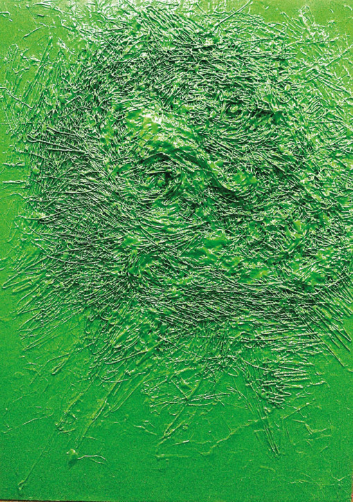 Jang Sung-An (Accademia di Belle Arti di Brera), è il vincitore assoluto della quinta edizione del Premio Ricoh. «Immergersi nella natura» è un’opera realizzata con colla a caldo e colore acrilico su un pannello di legno.