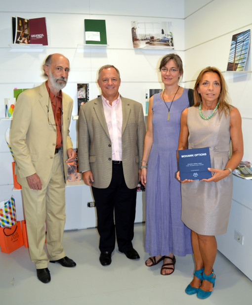 Da sinistra Jean Pierre Disseau, Joe O’Connor, Cristina Balbiano d’Aramengo e Cristina Bonfoco.