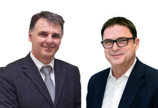 A destra Christoph Müller Amministratore Delegato della KBA-Digital & Web Solutions di Würzburg, che dal 1 gennaio 2017 ha preso la posizione di Managing Director di KBA-Flexotecnica S.p.A. di Tavazzano da Claudio Bisogni.