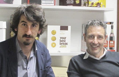 A sinistra Giuseppe Ghelfi, titolare, a destra Luca Simoncini, Responsabile Progetto Digitale di Ghelfi Ondulati.